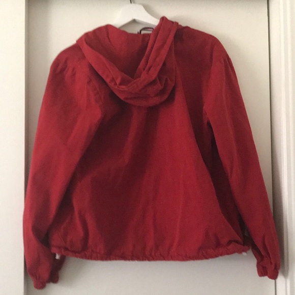 red zip up jacket - Picture 2 of 2